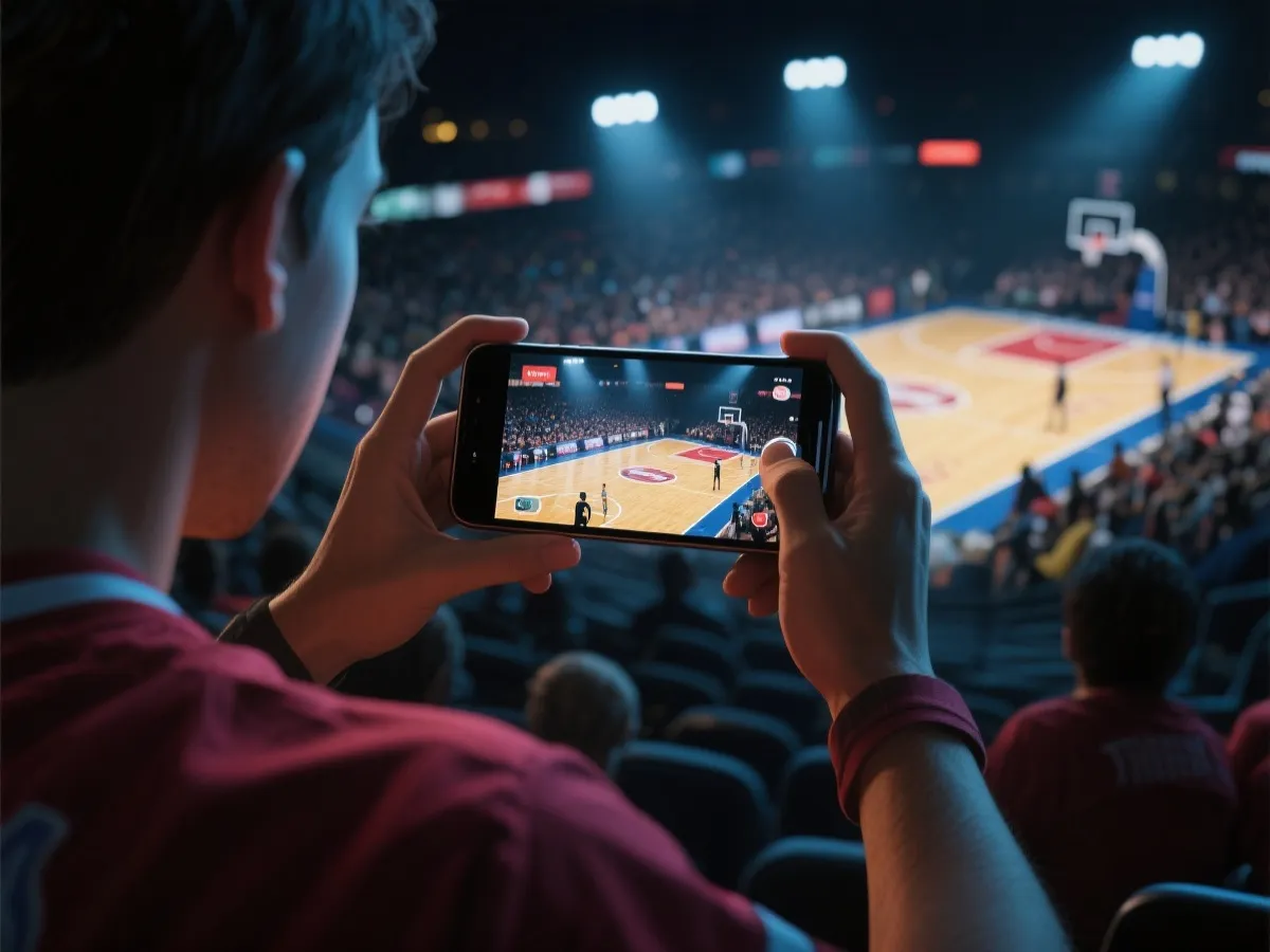 移动端观看篮球直播
